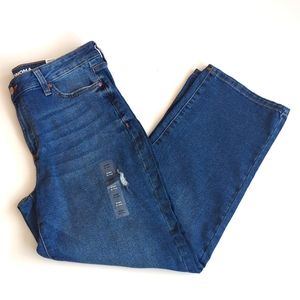 Women's Sonoma High-Waisted Straight-Leg Crop Jeans